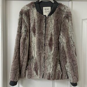 Dylan Faux Fur Bomber Jacket